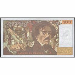 Alternative view of Francia - P154d (2) - 100 Francs