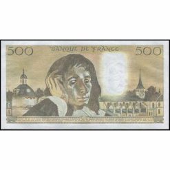 Alternative view of Francia - P156f (1) - 500 Francs