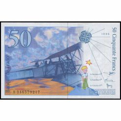 Alternative view of Francia - P157Ac - 50 Francs