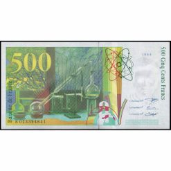 Alternative view of Francia - P160a (1) - 500 Francs