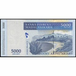 Alternative view of Madagascar - P84 - 5.000 Ariary