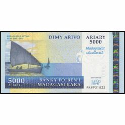 Madagascar - P94a - 5.000 Ariary