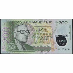 Mauricio - W65B - 200 Rupees