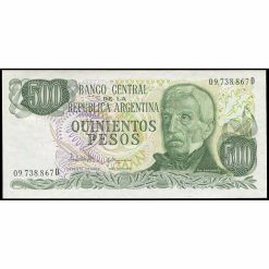 Argentina - P303c - 500 Pesos