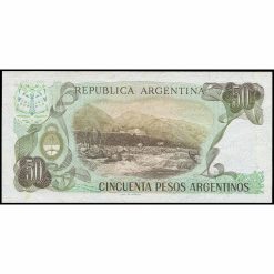 Alternative view of Argentina - P314b - 50 Pesos Argentinos