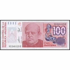 Argentina - P327c - 100 Australes