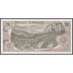 Alternative view of Austria - P142a - 20 Schilling