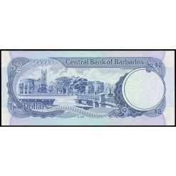Alternative view of Barbados - P36 - 2 Dollars