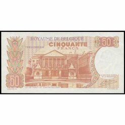 Alternative view of Bélgica - P139c - 50 Francs