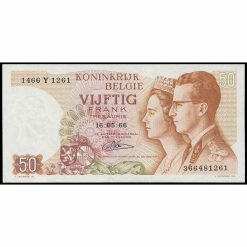 Bélgica - P139d - 50 Francs