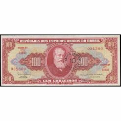 Brasil - P185b - 10 Centavos on 100 Cruzeiros