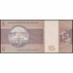 Alternative view of Brasil - P192c - 5 Cruzeiros