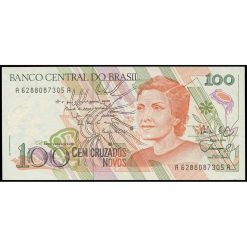Brasil - P220a - 100 Cruzados Novos