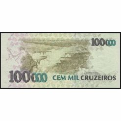 Alternative view of Brasil - P235b - 100.000 Cruzeiros