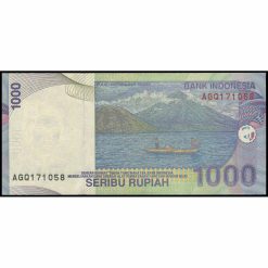 Alternative view of Indonesia - P141l - 1.000 Rupiah