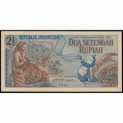 Indonesia - P79 - 2½ Rupiah