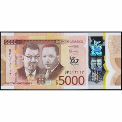 Jamaica - W101 - 5.000 Dollars
