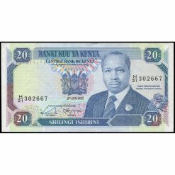Kenia - P25e - 20 Shillings