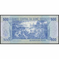 Alternative view of Guinea Bissau - P12 - 500 Pesos