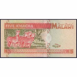 Alternative view of Malaui - P30 - 5 Kwacha