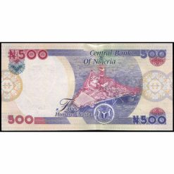 Alternative view of Nigeria - P30t ® - 500 Naira (Reposición)