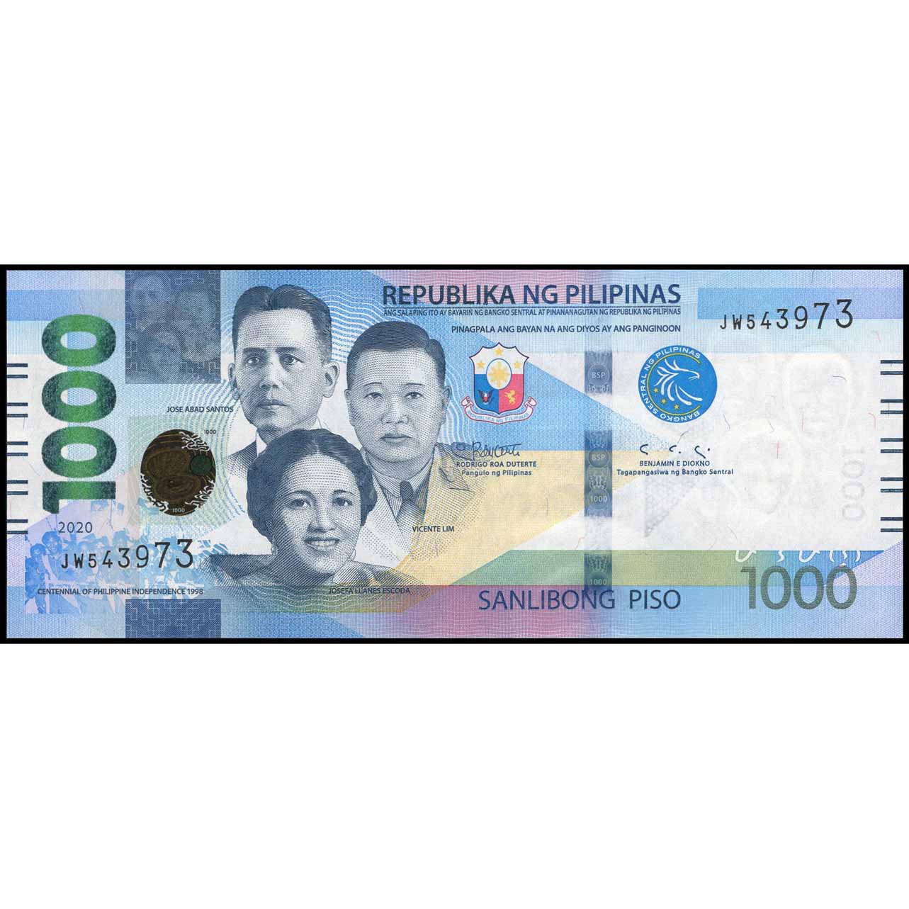 Filipinas - W228a - 1.000 Piso