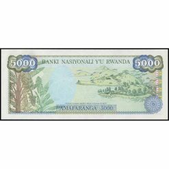 Alternative view of Ruanda - P22a - 5.000 Francs