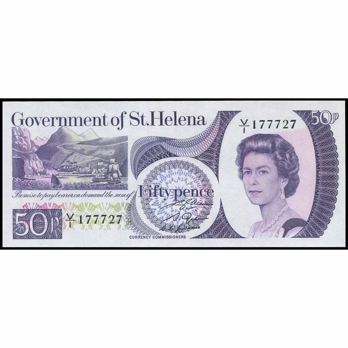 Santa Elena - P5a - 50 Pence